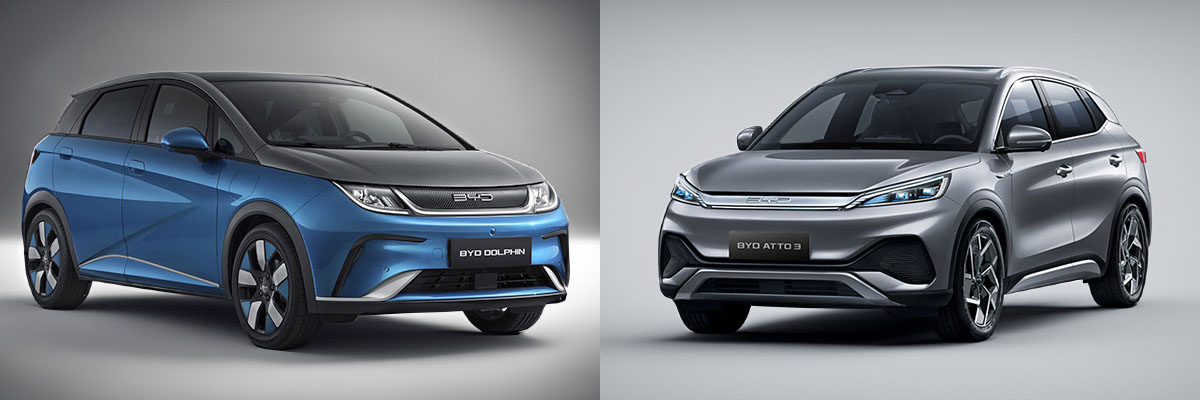 BYD dolphin vs BYD Atto 3