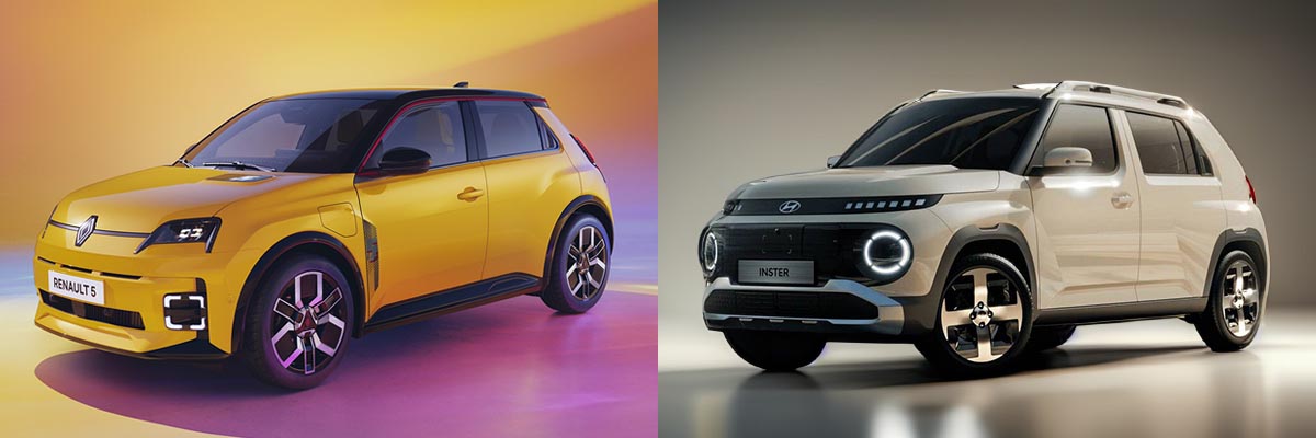 Comparativa Renault 5 vs Hyundai Inster