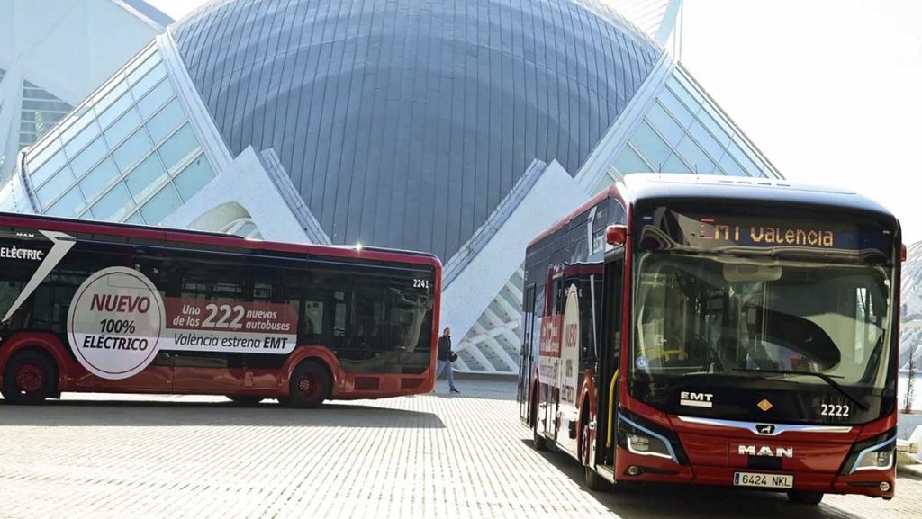 Valencia acelera la electrificación del transporte público con 26 nuevos autobuses eléctricos