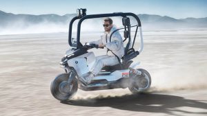 Adiós al casco- BMW reinventa la moto urbana con su scooter eléctrico más radical