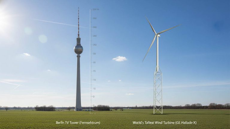 Alemania inicia la construcción del aerogenerador más alto del mundo- 300 metros de pura ingeniería