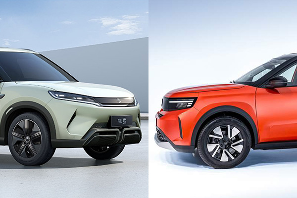BYD Atto2 vs Opel Frontera