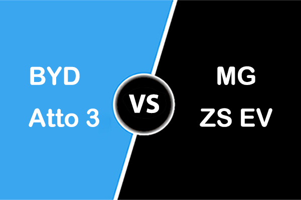 BYD Atto3 vs MG ZS EV