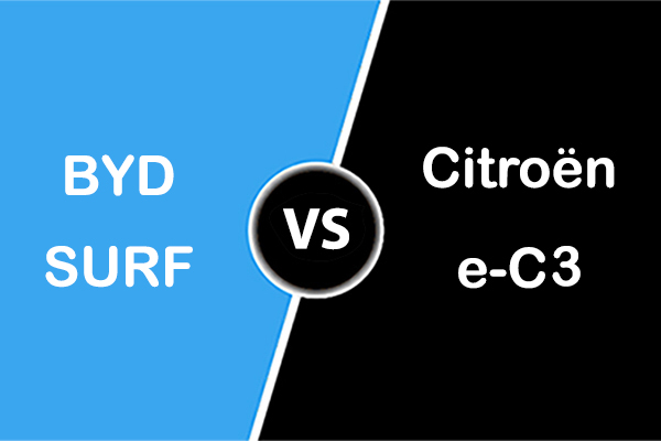 BYD Dolphin Surf vs Citroen ec3