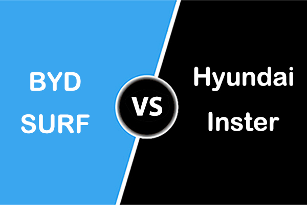 BYD Dolphin Surf vs Hyundai Inster - Comparativa