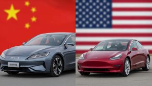 BYD o Tesla - La batalla por ser la marca líder en coches eléctricos en España en 2025
