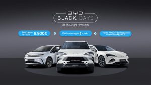 Descuentos en coches eléctricos BYD de hasta 8.900 euros por Black Friday