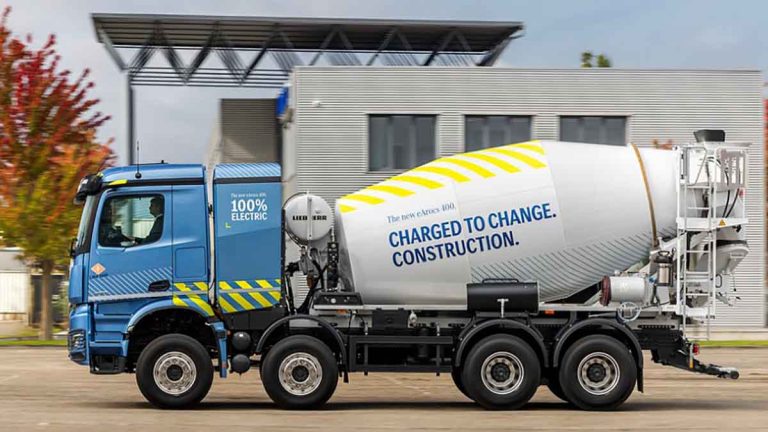El camión eléctrico para la construcción ya está aquí