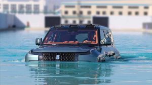 El coche eléctrico que se ha hecho viral en Marbella por girar 180 grados sobre sí mismo