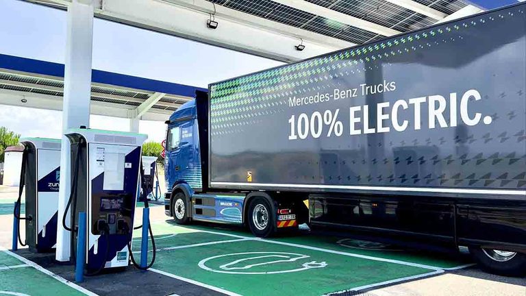 El precio del diésel acelera la compra de camiones eléctricos