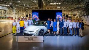 El primer coche eléctrico de Kia fabricado en Europa acaba de ver la luz
