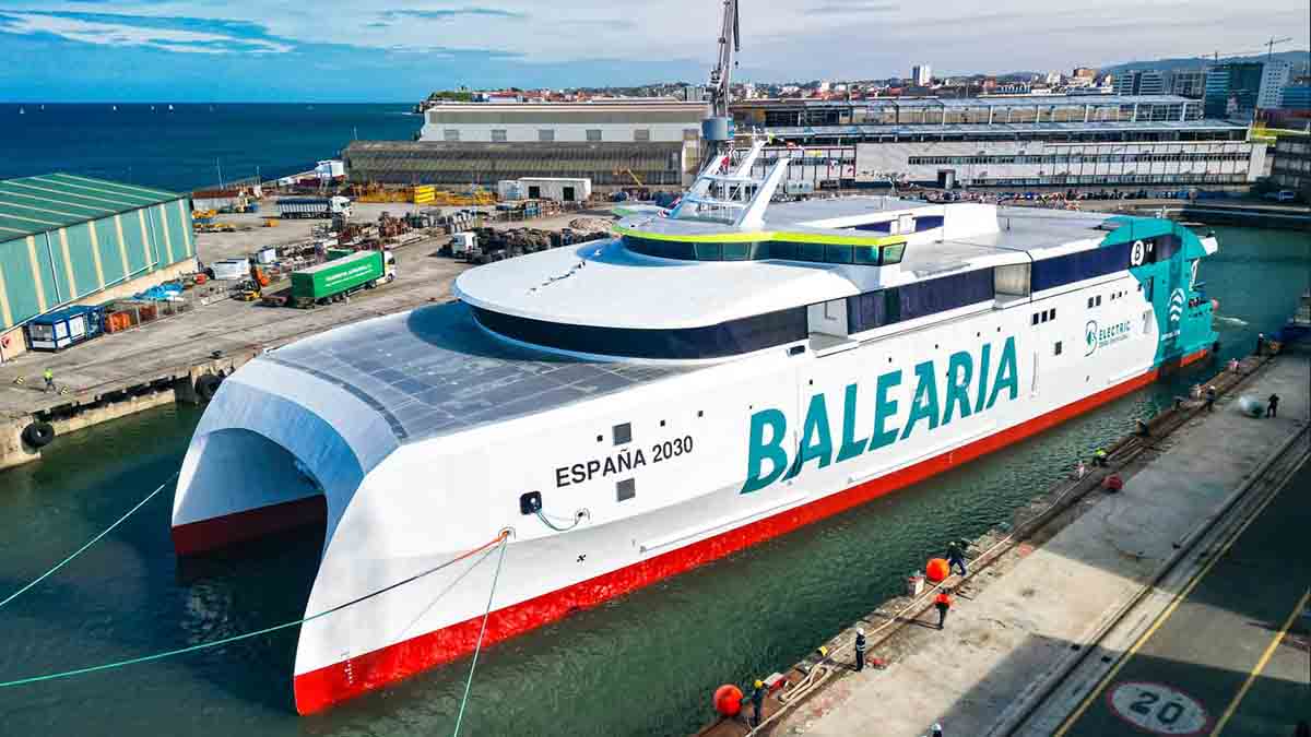 El primer ferry 100% eléctrico que conectará Tarifa con Tánger