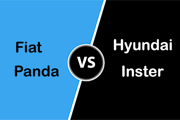 Fiat grande panda vs hyundai inster comparativa
