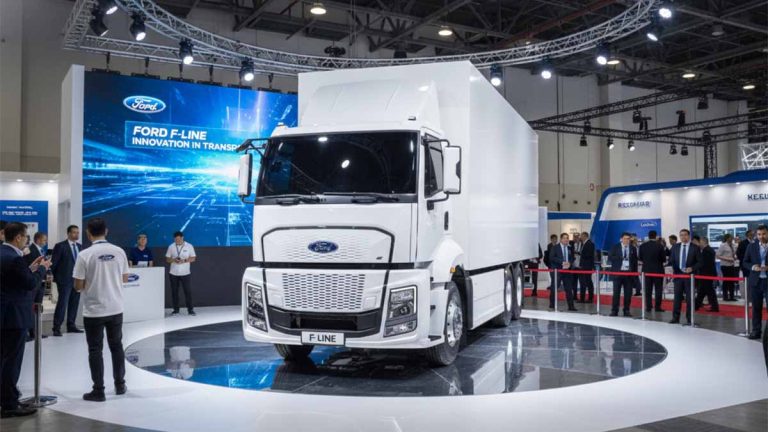 Ford acaba de presentar su primer camión eléctrico