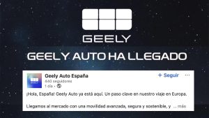 Geely desembarca en España- 50 concesionarios y una red propia para competir con fuerza