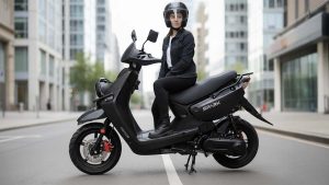 La marca española Nerva presenta su nuevo scooter eléctrico en el Salón EICMA de Milán