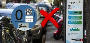 La zona azul de Barcelona ya NO es gratis para los coches eléctricos