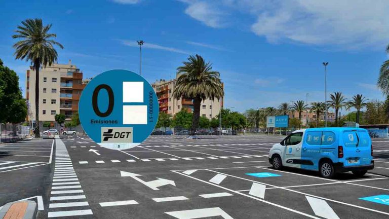 La zona azul de Murcia es gratis para los coches eléctricos