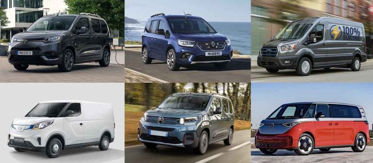 Las 10 furgonetas eléctricas más vendidas en 2025