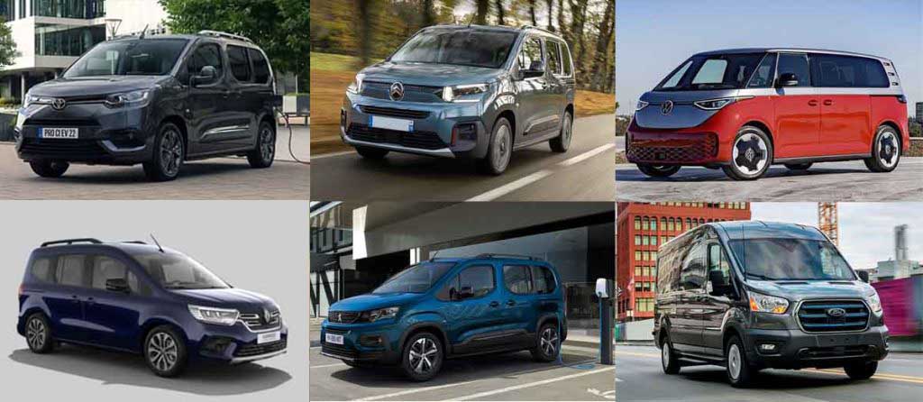 Las 10 furgonetas eléctricas más vendidas en Septiembre de 2025 en España