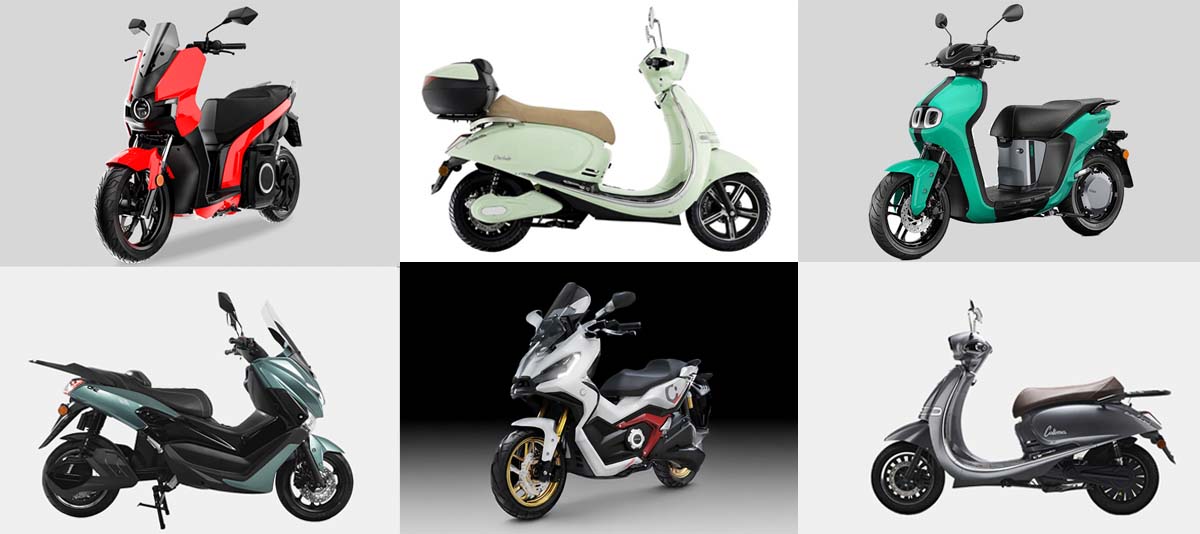 Las 12 motos eléctricas más vendidas en España en todo el año 2025