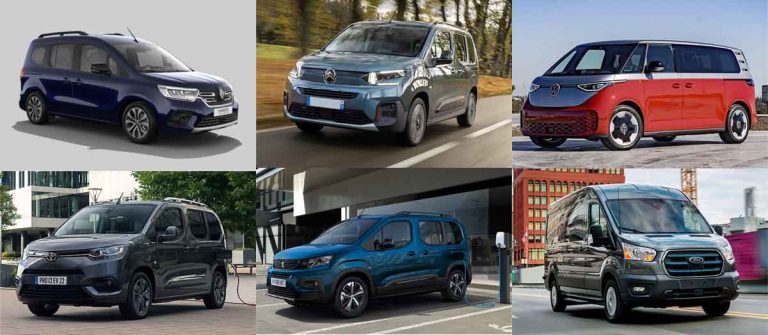 Las furgonetas eléctricas que más se venden en España