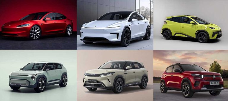 Los 10 coches electricos mas vendidos en Diciembre