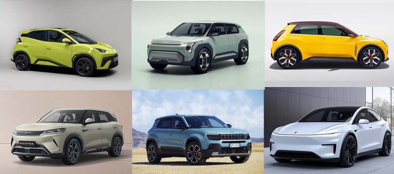 Los 10 coches eléctricos más vendidos en Octubre de 2025 en España