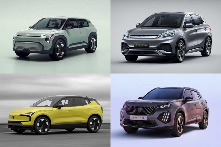 Los 10 mejores SUV eléctricos de tamaño medio de 2025