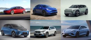 Los coches eléctricos mas vendidos en Diciembre de 2024 en España