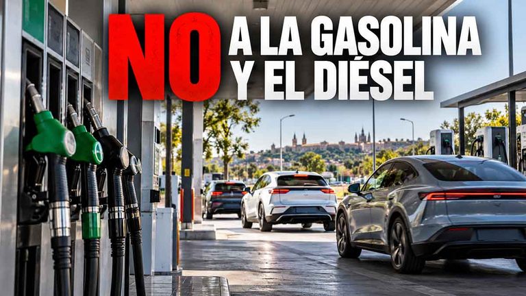 Los españoles dicen NO a la gasolina y el diésel- cansados del precio de los combustibles