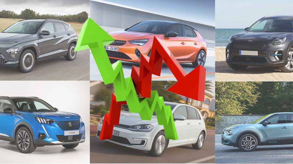 Los precios de los coches eléctricos de segunda mano bajan y suben las ventas