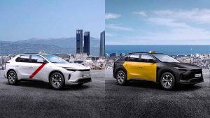 Los taxistas cambian el híbrido por el 100% eléctrico- récord histórico en julio
