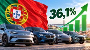Portugal cuota de coches eléctricos en agosto de 2026