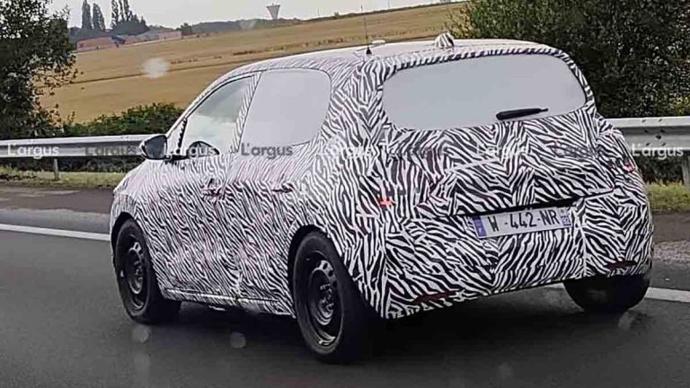 Primeras imágenes del Renault Twingo eléctrico- ya rueda por Europa