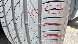 Problemas con los neumáticos Giti del Tesla Model 3 Standard
