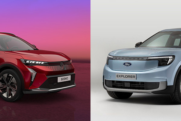 Renault Scenic vs Ford explorer comparativa
