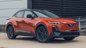 Subaru se pasa al eléctrico y presenta su versión del Toyota C-HR+