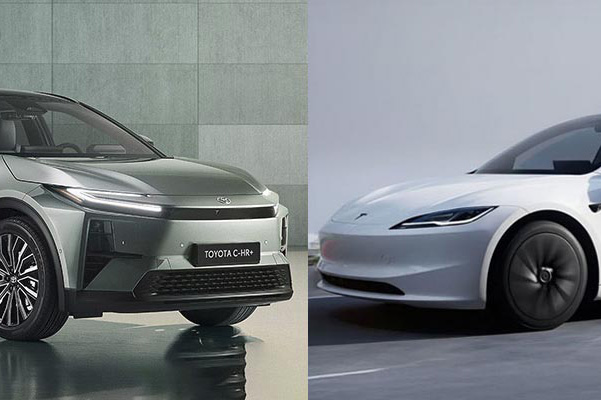 Toyota C-HR+ o Tesla Model 3 Standard