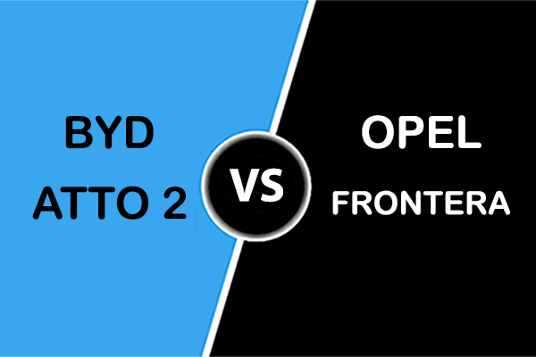 byd atto 2 vs opel frontera